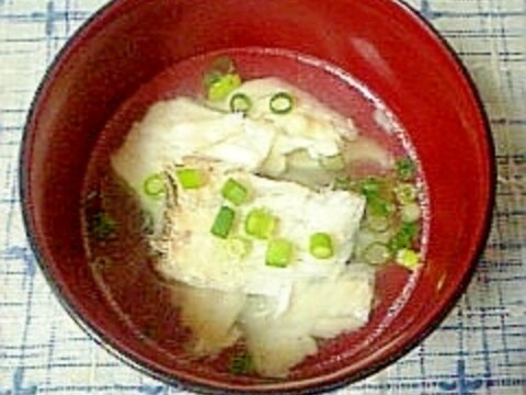 鯛の旨味たっぷり☆鯛のあら汁☆